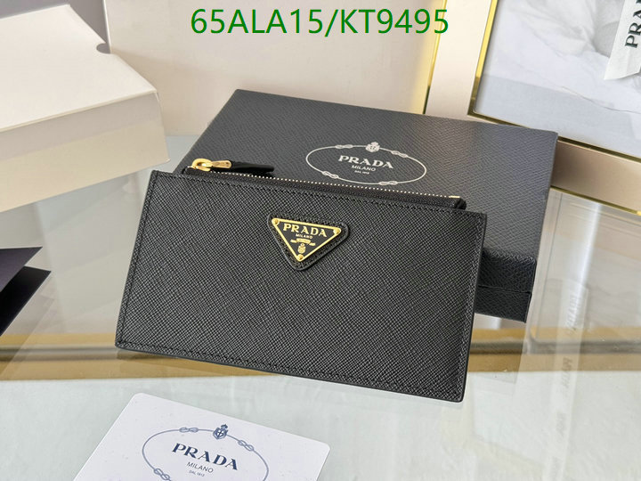 Prada-Wallet Mirror Quality Code: KT9495 $: 65USD