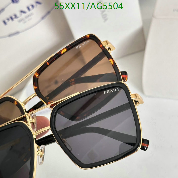 Prada-Glasses Code: AG5504 $: 55USD