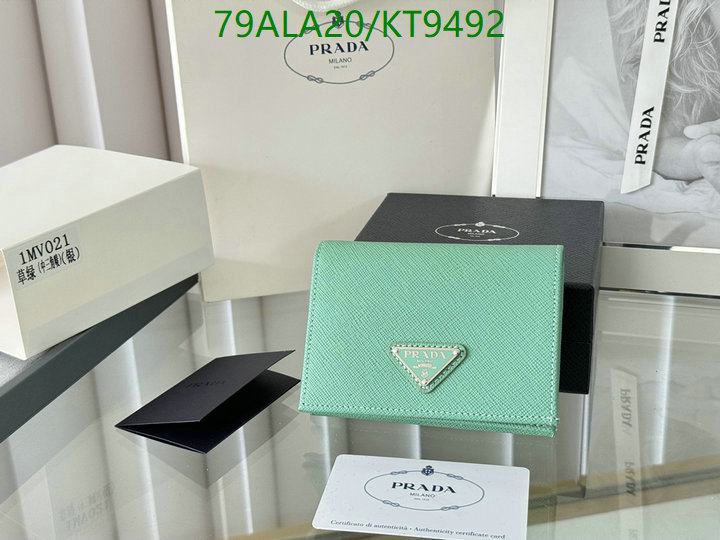 Prada-Wallet Mirror Quality Code: KT9492 $: 79USD