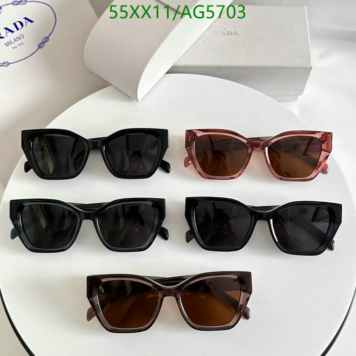 Prada-Glasses Code: AG5703 $: 55USD