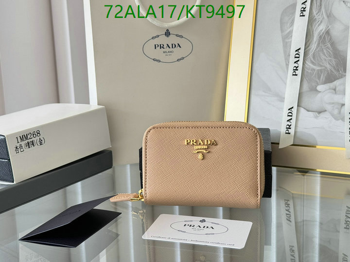 Prada-Wallet Mirror Quality Code: KT9497 $: 72USD