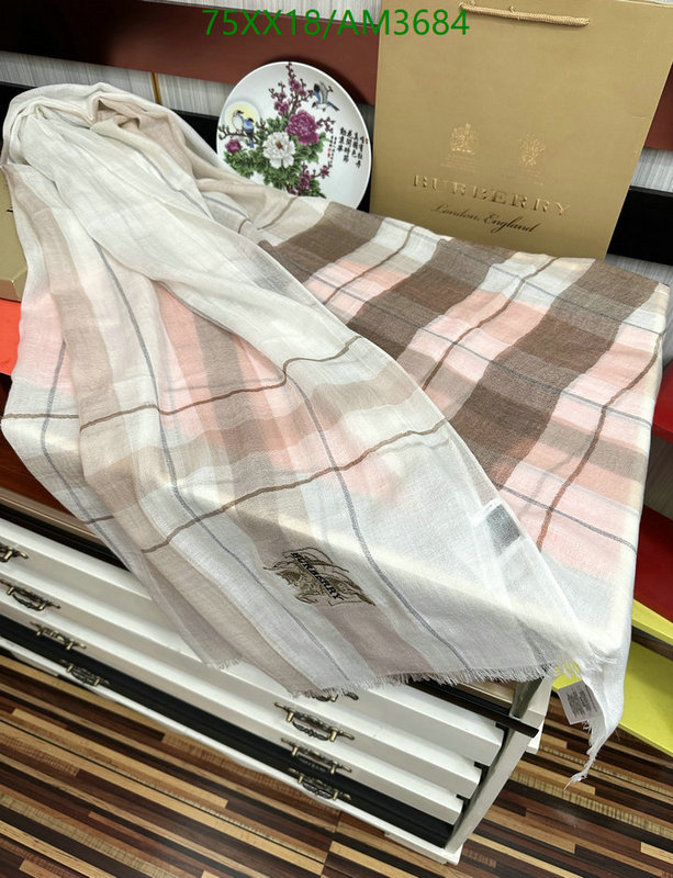 Burberry-Scarf Code: AM3684 $: 75USD