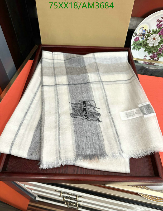 Burberry-Scarf Code: AM3684 $: 75USD