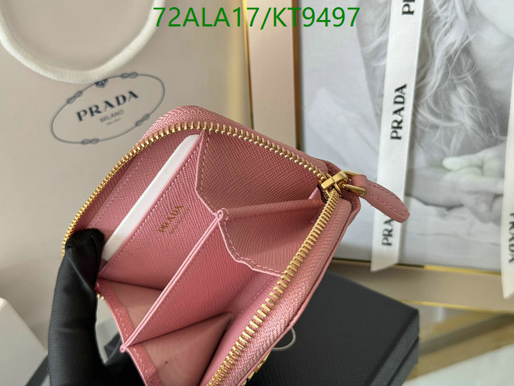 Prada-Wallet Mirror Quality Code: KT9497 $: 72USD