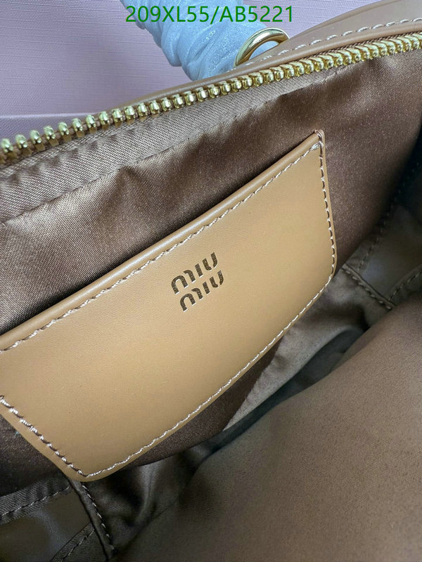 Miu Miu-Bag-Mirror Quality Code: AB5221 $: 209USD