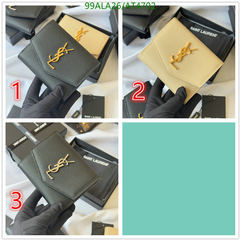 YSL-Wallet-Mirror Quality Code: AT4702 $: 99USD