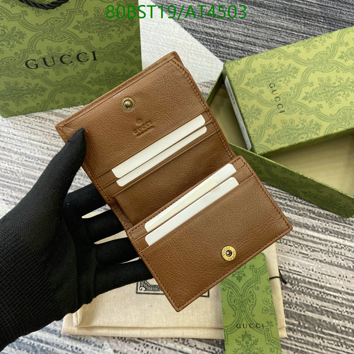 Gucci-Wallet Mirror Quality Code: AT4503 $: 80USD