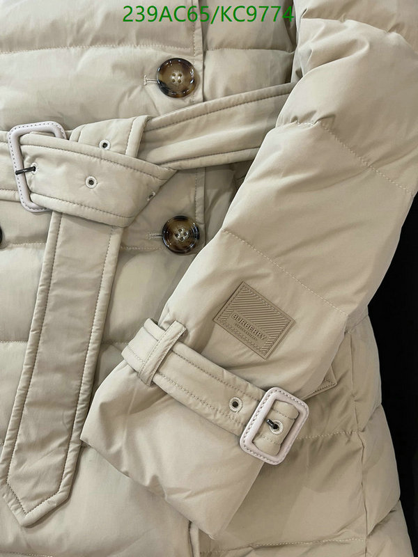 Burberry-Down jacket Women Code: KC9774 $: 239USD