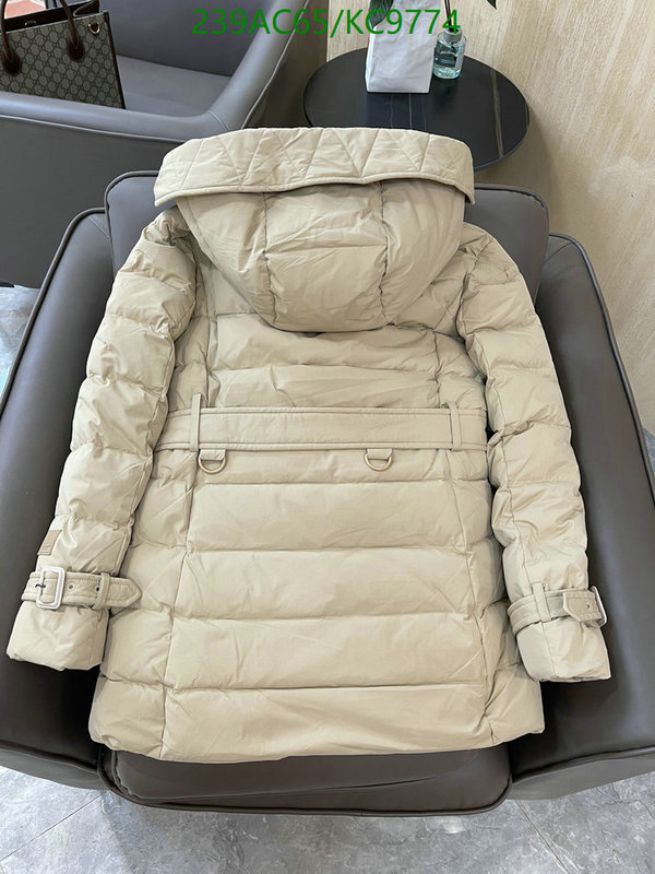 Burberry-Down jacket Women Code: KC9774 $: 239USD