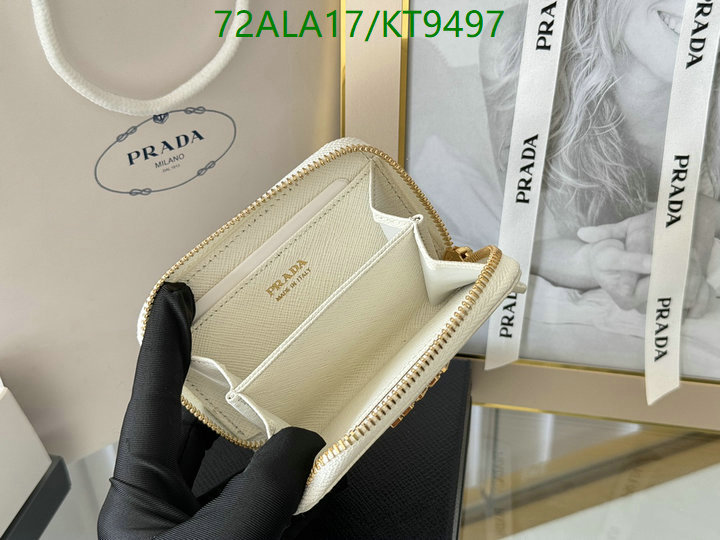 Prada-Wallet Mirror Quality Code: KT9497 $: 72USD