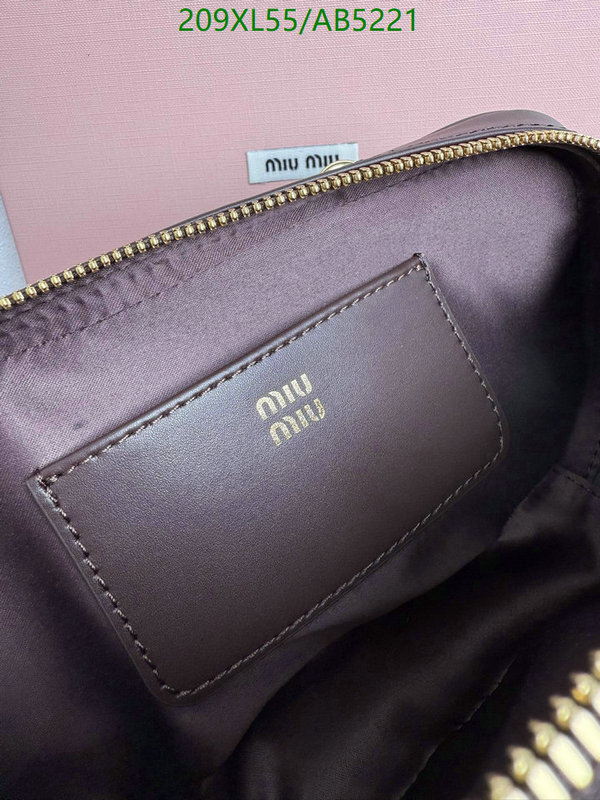 Miu Miu-Bag-Mirror Quality Code: AB5221 $: 209USD