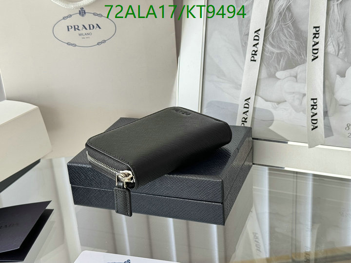 Prada-Wallet Mirror Quality Code: KT9494 $: 72USD