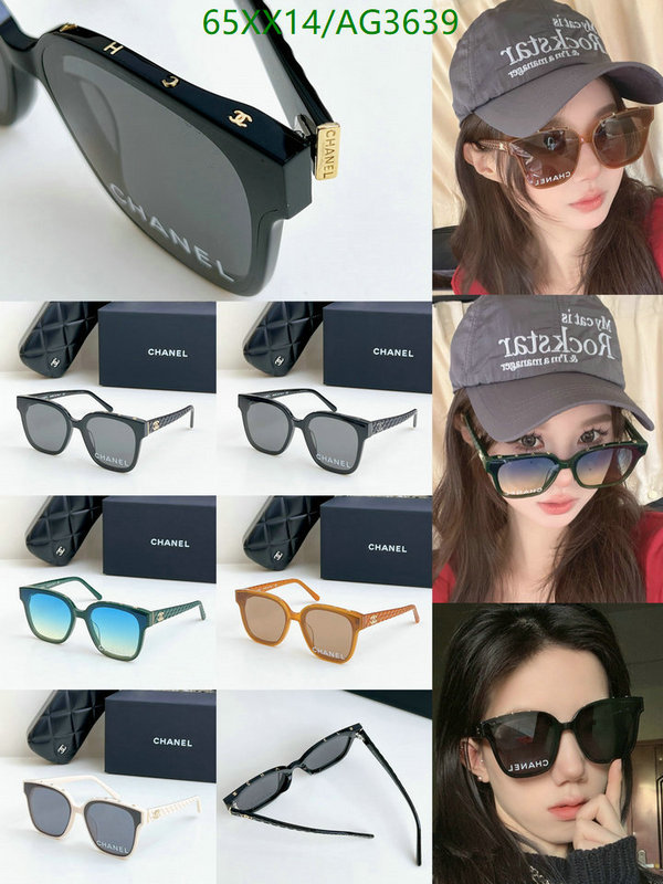 Chanel-Glasses Code: AG3639 $: 65USD