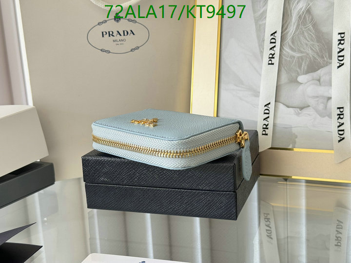 Prada-Wallet Mirror Quality Code: KT9497 $: 72USD