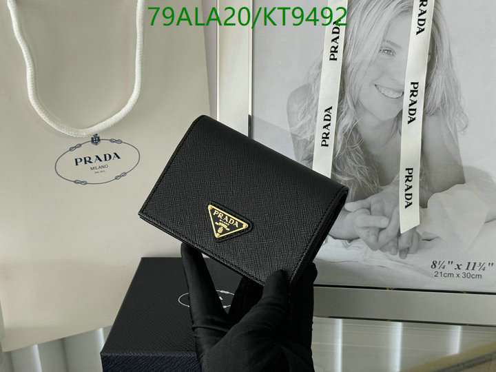 Prada-Wallet Mirror Quality Code: KT9492 $: 79USD