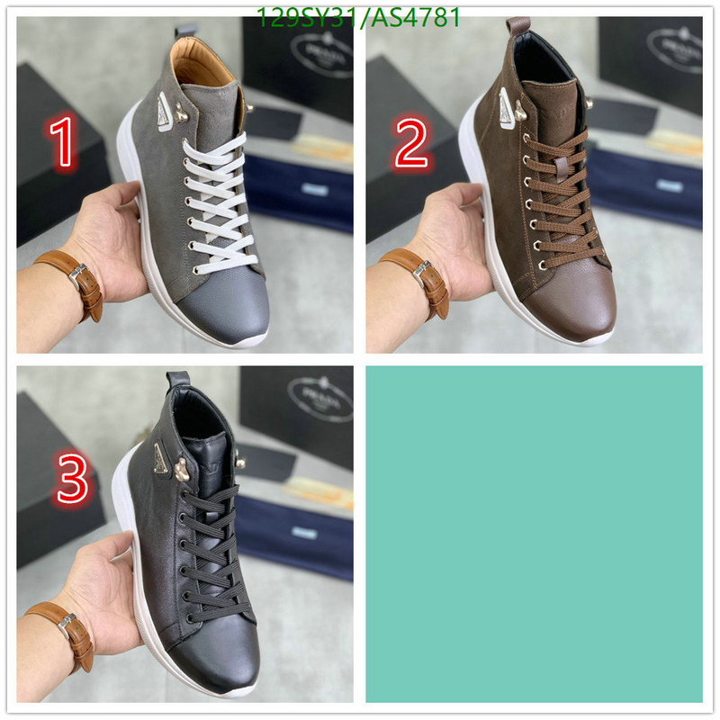 Prada-Men shoes Code: AS4781 $: 129USD