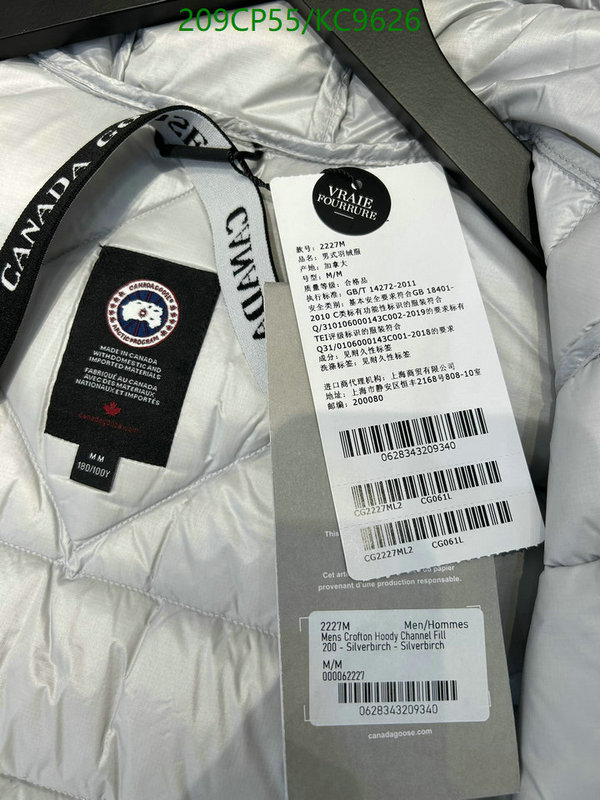 Canada Goose-Down jacket Men Code: KC9626 $: 209USD