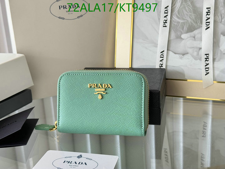 Prada-Wallet Mirror Quality Code: KT9497 $: 72USD