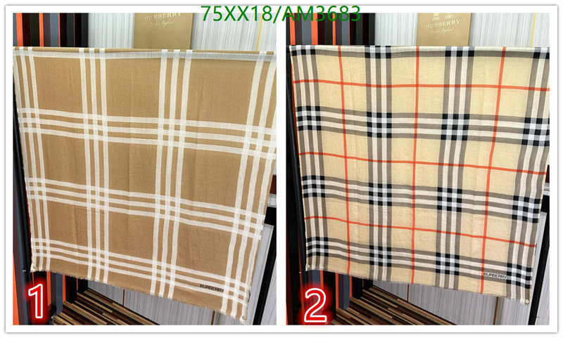 Burberry-Scarf Code: AM3683 $: 75USD