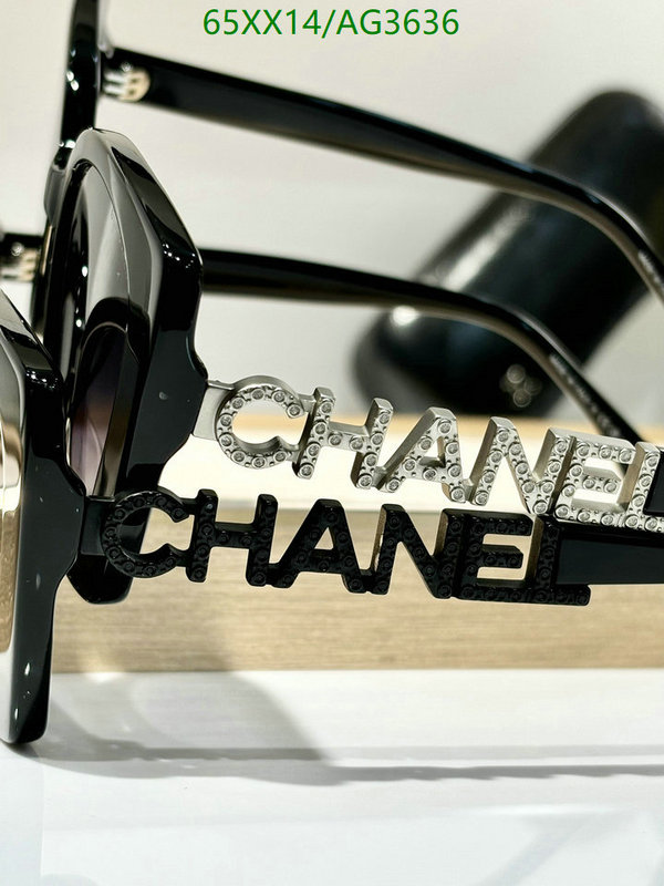 Chanel-Glasses Code: AG3636 $: 65USD