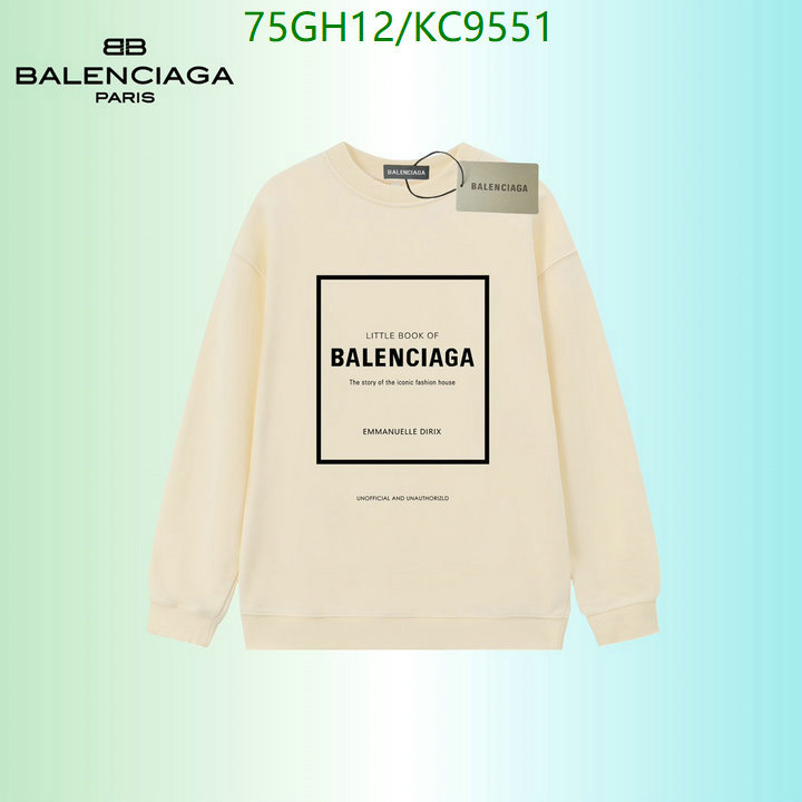 Balenciaga-Clothing Code: KC9551 $: 75USD