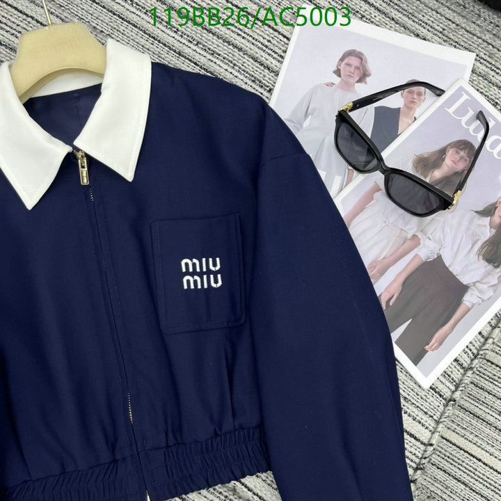 MIUMIU-Clothing Code: AC5003 $: 119USD