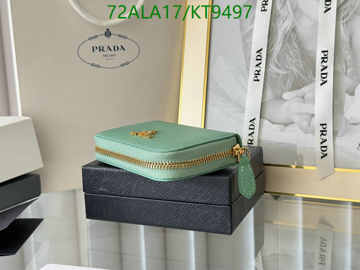 Prada-Wallet Mirror Quality Code: KT9497 $: 72USD