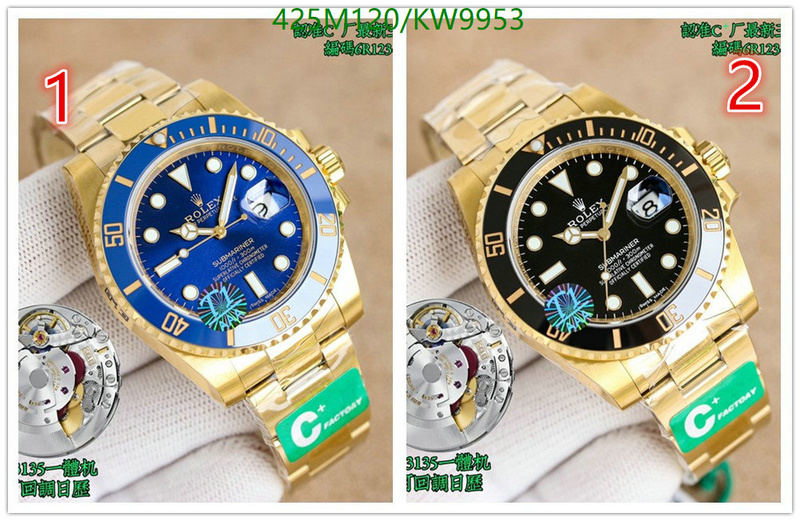 Rolex-Watch-Mirror Quality Code: KW9953 $: 425USD