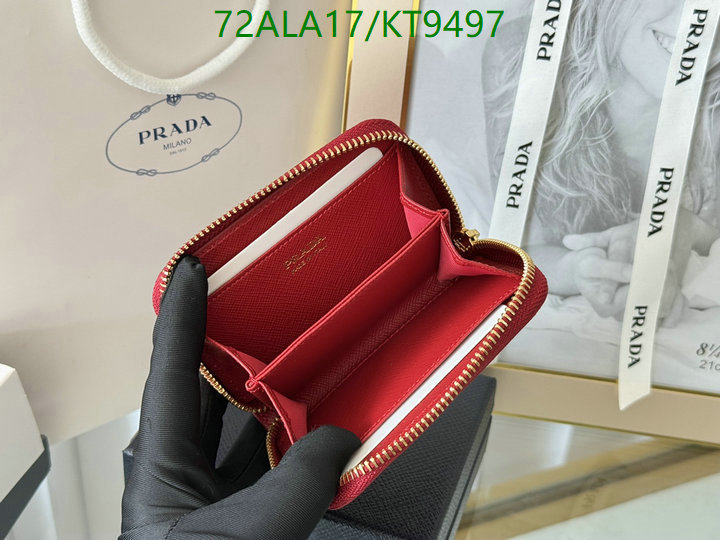 Prada-Wallet Mirror Quality Code: KT9497 $: 72USD