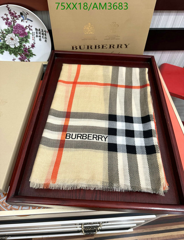 Burberry-Scarf Code: AM3683 $: 75USD