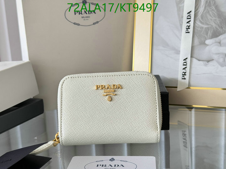 Prada-Wallet Mirror Quality Code: KT9497 $: 72USD