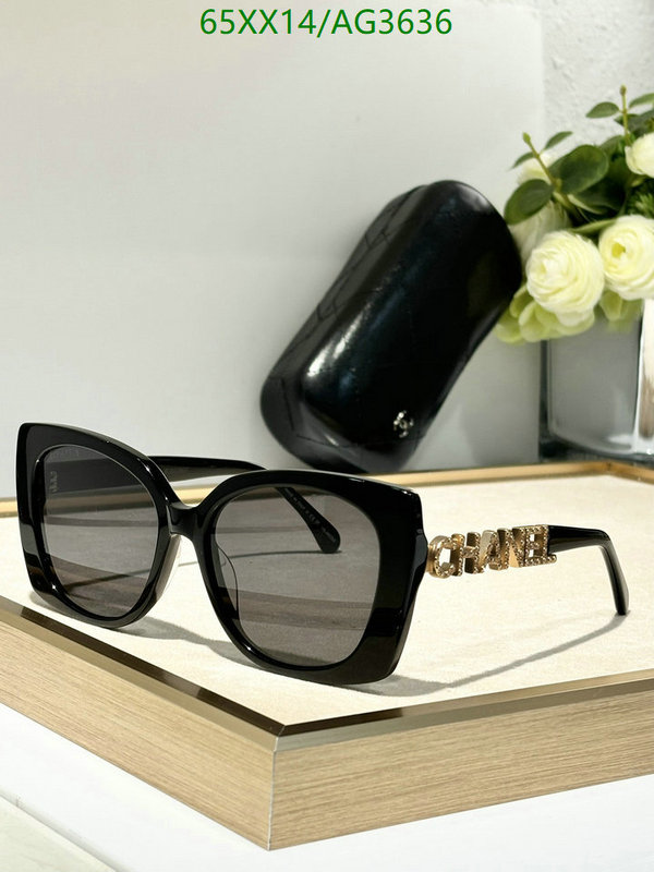 Chanel-Glasses Code: AG3636 $: 65USD