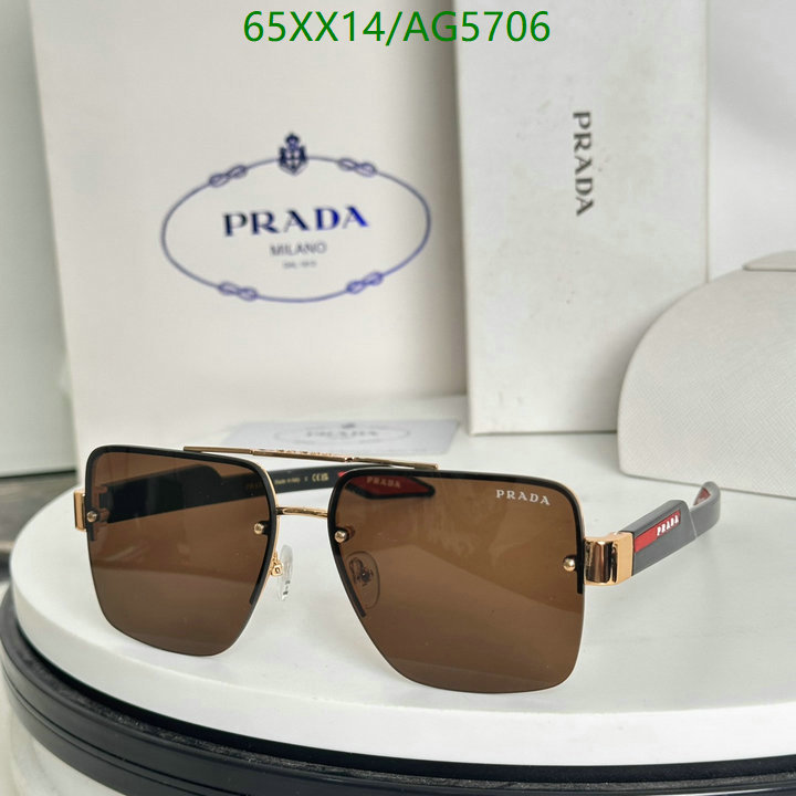 Prada-Glasses Code: AG5706 $: 65USD