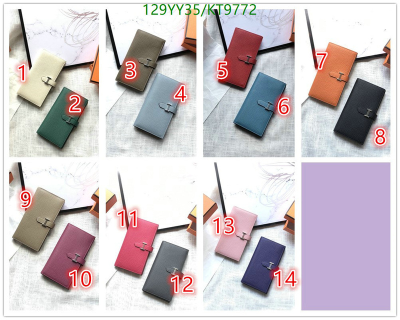 Hermes-Wallet-Mirror Quality Code: KT9772 $: 129USD