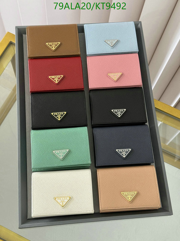 Prada-Wallet Mirror Quality Code: KT9492 $: 79USD