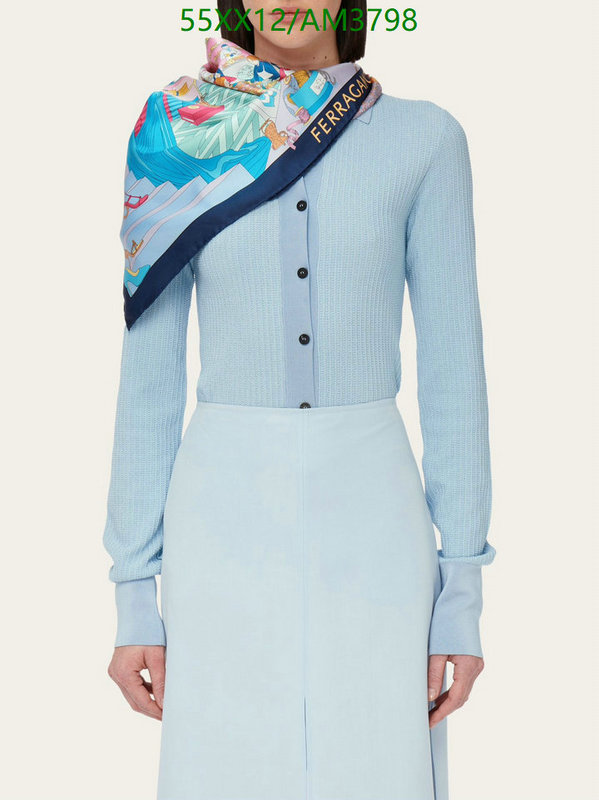 Ferragamo-Scarf Code: AM3798 $: 55USD