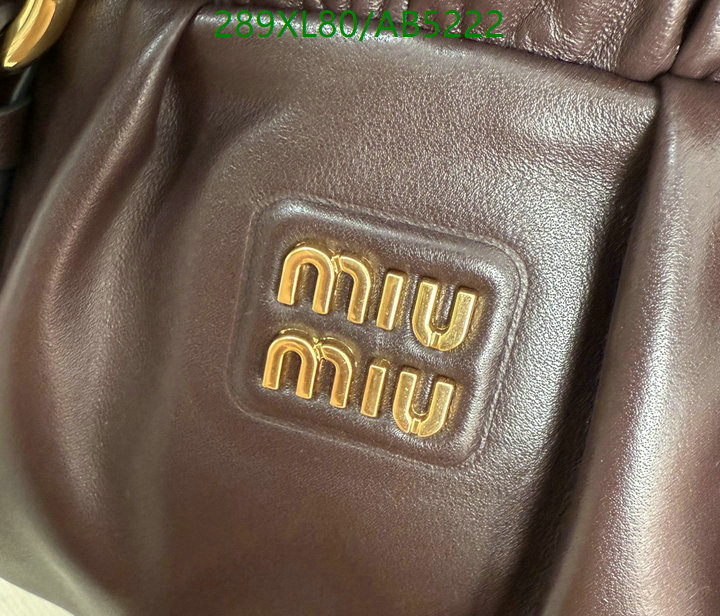 Miu Miu-Bag-Mirror Quality Code: AB5222 $: 289USD