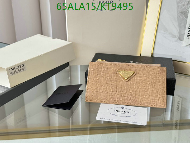 Prada-Wallet Mirror Quality Code: KT9495 $: 65USD