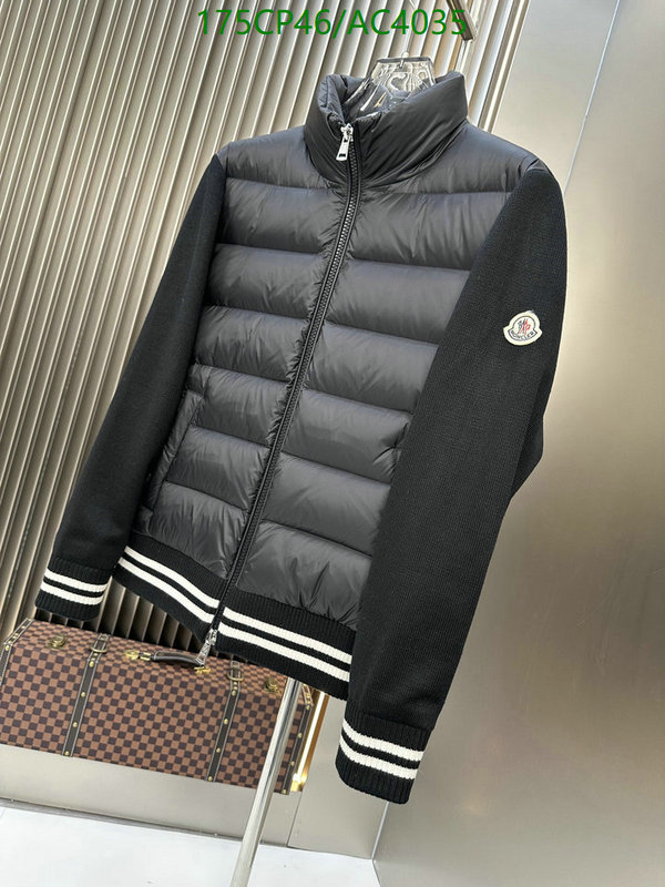 Moncler-Down jacket Men Code: AC4035 $: 175USD