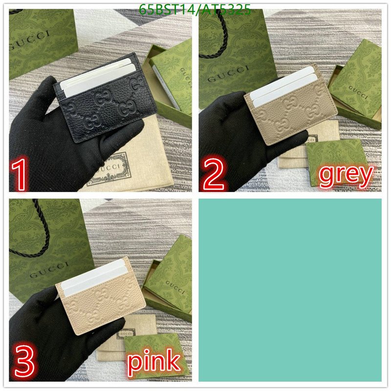 Gucci-Wallet Mirror Quality Code: AT5325 $: 65USD