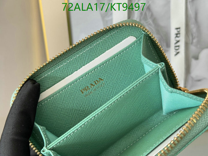 Prada-Wallet Mirror Quality Code: KT9497 $: 72USD