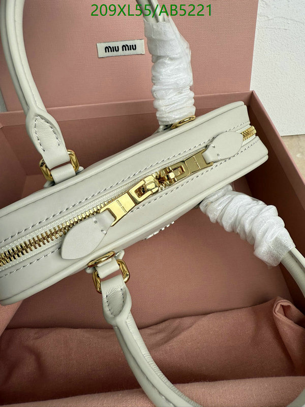 Miu Miu-Bag-Mirror Quality Code: AB5221 $: 209USD