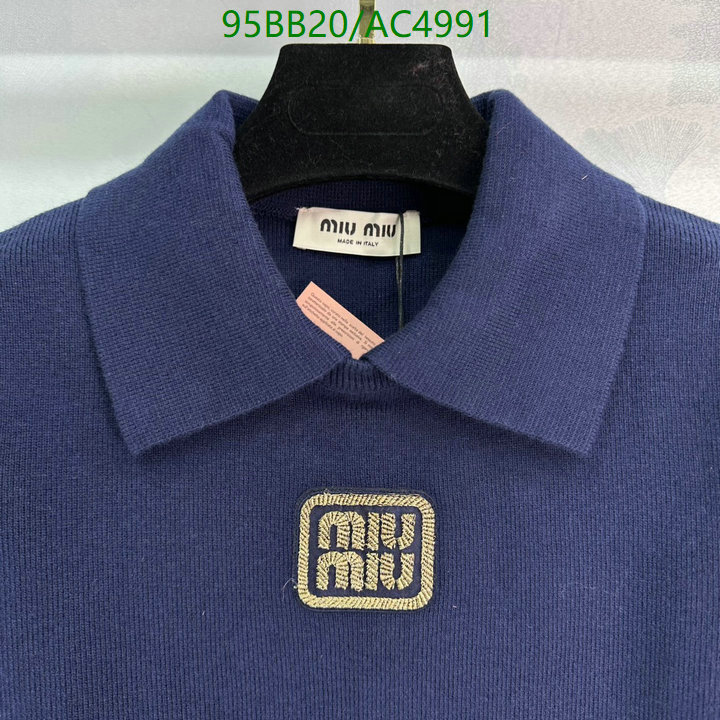 MIUMIU-Clothing Code: AC4991 $: 95USD