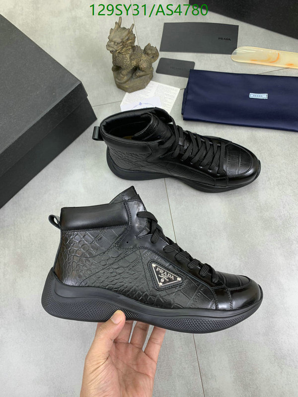 Prada-Men shoes Code: AS4780 $: 129USD