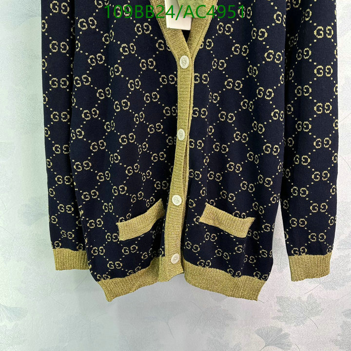 Gucci-Clothing Code: AC4951 $: 109USD