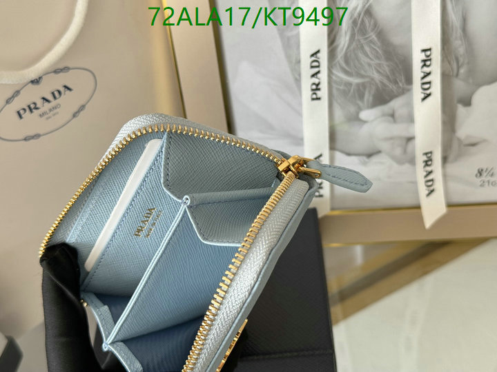 Prada-Wallet Mirror Quality Code: KT9497 $: 72USD