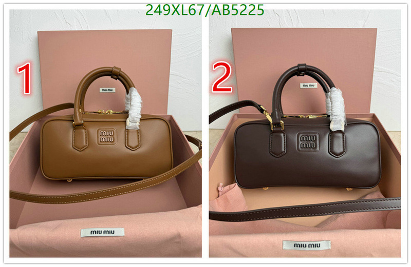 Miu Miu-Bag-Mirror Quality Code: AB5225 $: 249USD