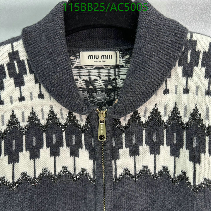 MIUMIU-Clothing Code: AC5005 $: 115USD