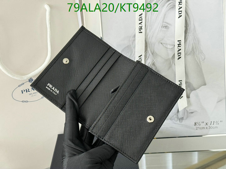 Prada-Wallet Mirror Quality Code: KT9492 $: 79USD