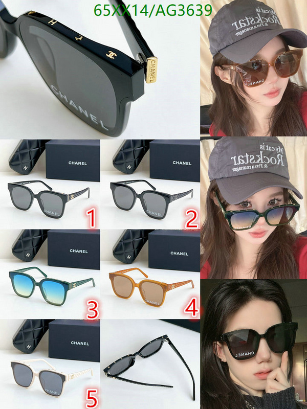 Chanel-Glasses Code: AG3639 $: 65USD